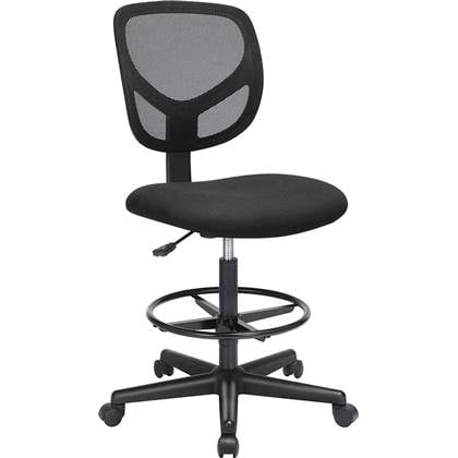 Parya Home Bureaustoel - ergonomische werkkruk - zithoogte 51,5-71,5 cm