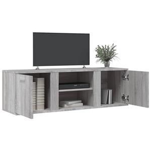 vidaXL TV-Schrank TV-Schrank Grau Sonoma 120x34x37 cm Holzwerkstoff (1-St)