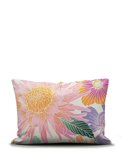 Essenza Covers & Co Flower fling Kussensloop Bright white 60x70