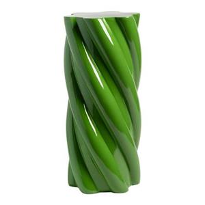 &k amsterdam Pillar Marshmallow Bijzettafel H 55 cm - Groen