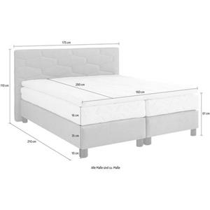 Westfalia Polsterbetten Boxspring naar keuze met topmatras