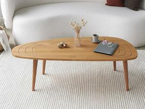 Mobistoxx Salontafel SWEENY 115 cm teak bruin