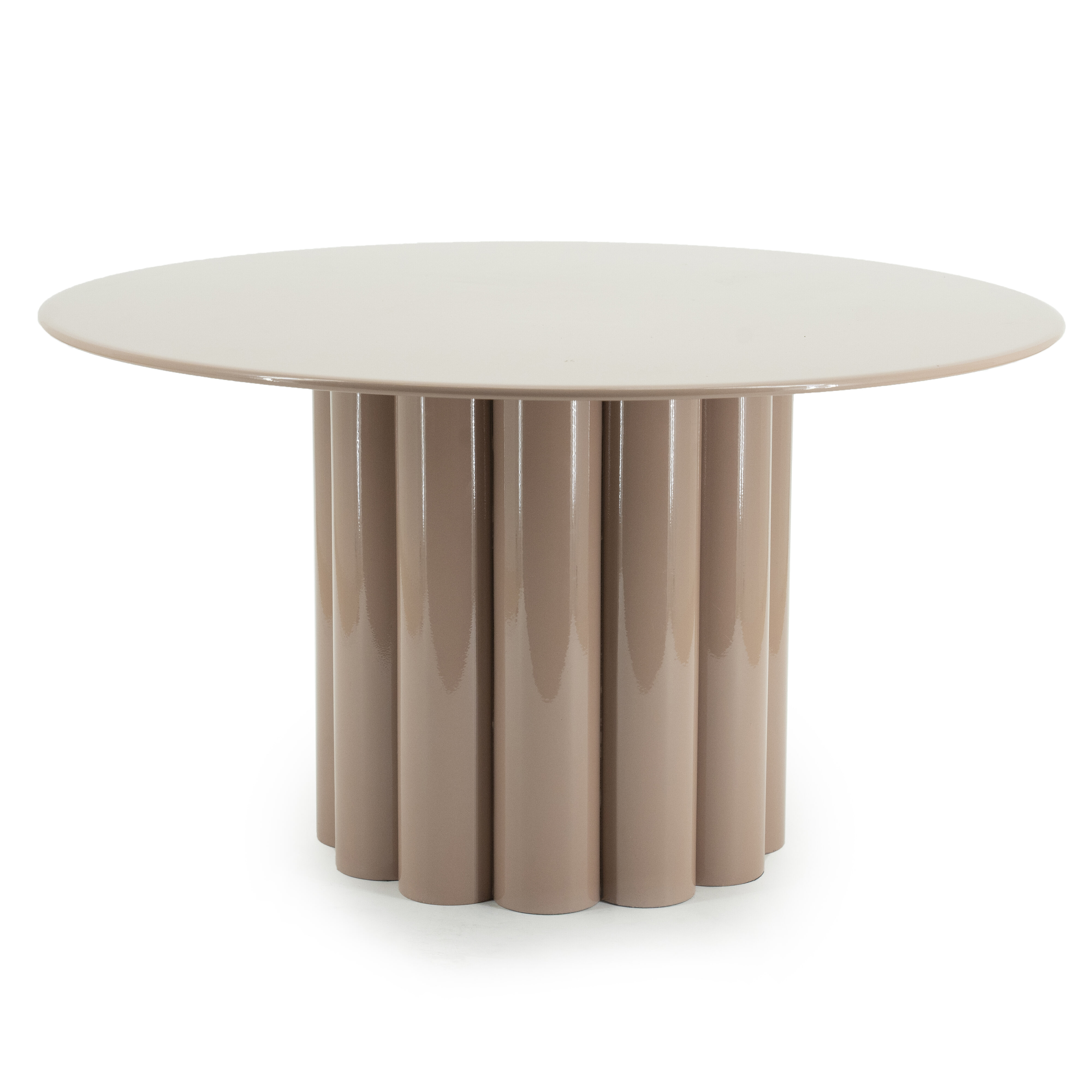 By-Boo Salontafel Olympa 63cm - Oudroze - Rond