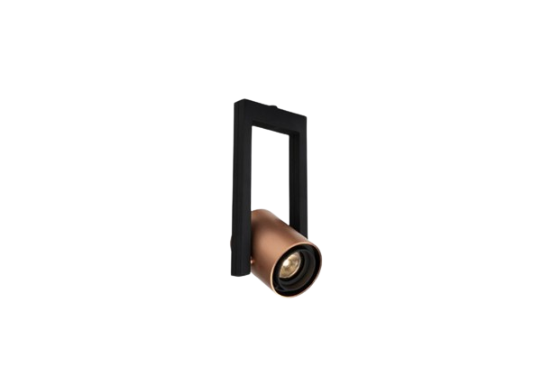 Kreon  Diapason 80 M10 LED Spot (20°) zwart met koperen lampkop
