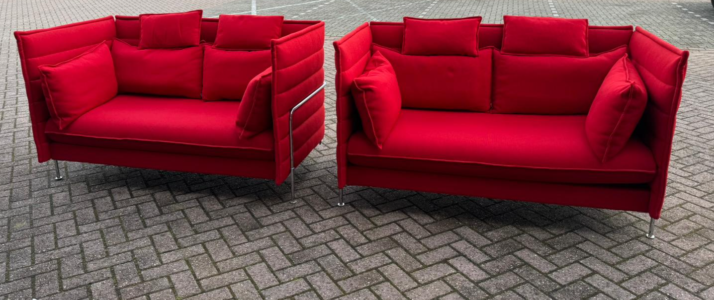 Vitra 3x  Alcove Sofa design bank Other - Tweedehands