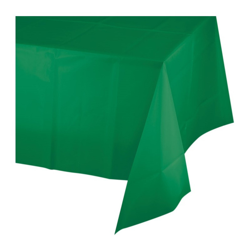 Creative Converting Tafelkleed groen 274 x 137 cm papier -