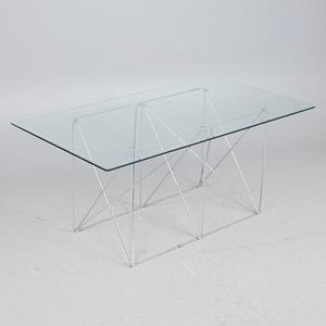 Max Sauze dining table Glass/Metal - Tweedehands