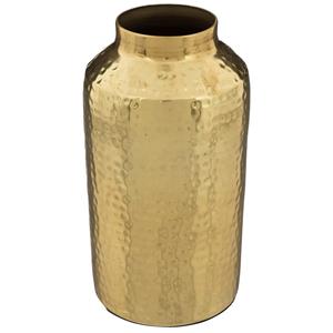 Vase Gold Metall - gold - H19 cm Atmosphera Golden