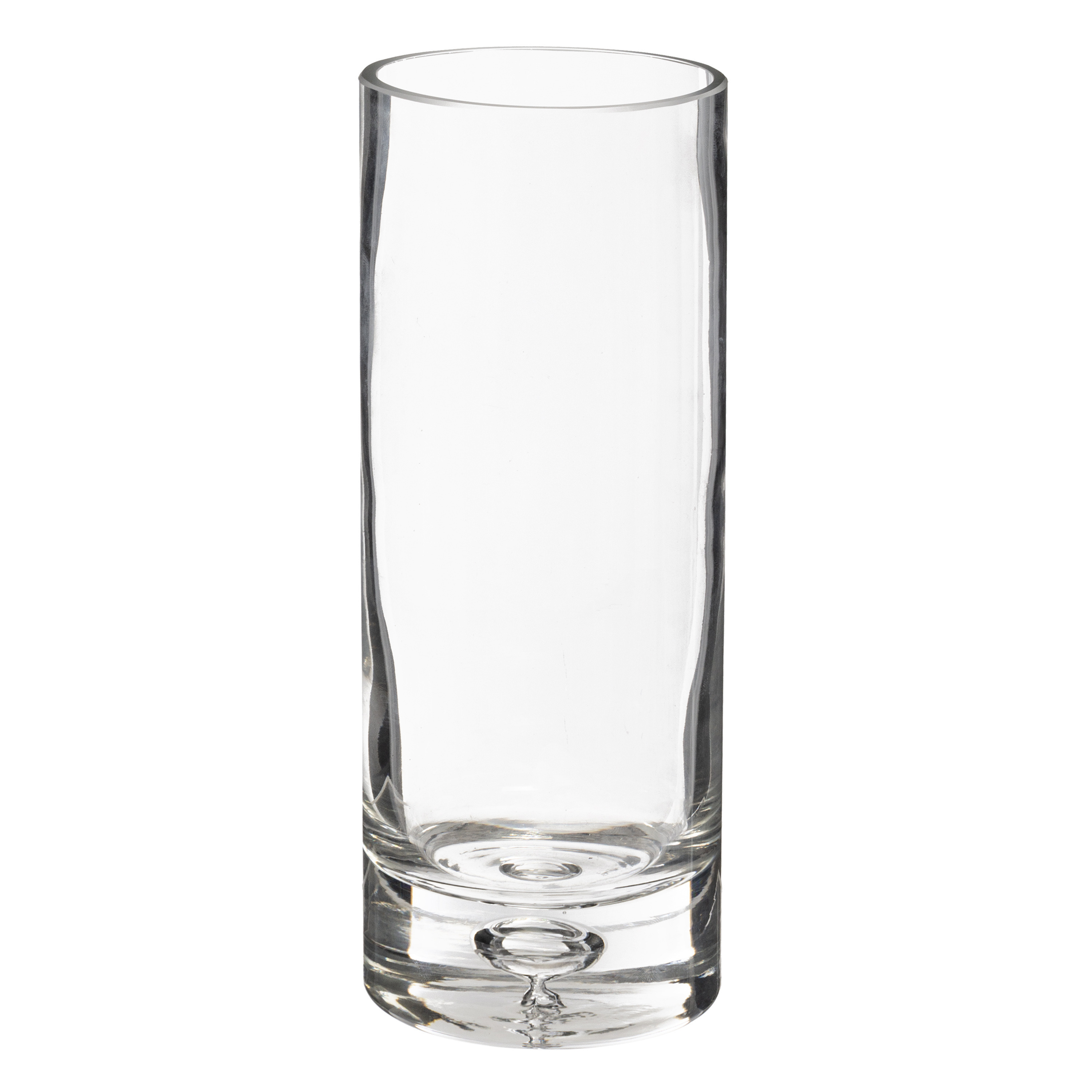 Zylindervase - Glas - H23 -5 cm Atmosphera Transparent