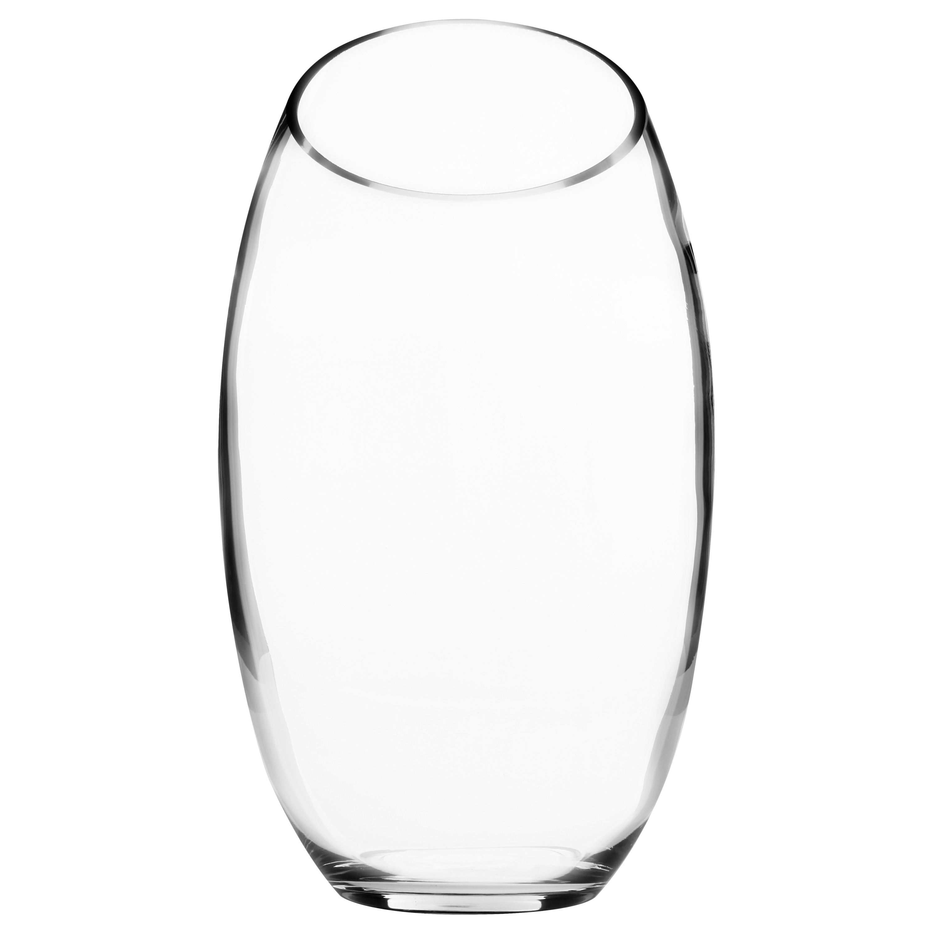 Gewölbte Vase - Glas - H27 cm Atmosphera Transparent