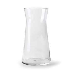 Jodeco Bloemenvaas Lio - helder transparant - glas - D19 x H35 cm - cilinder vorm vaas -