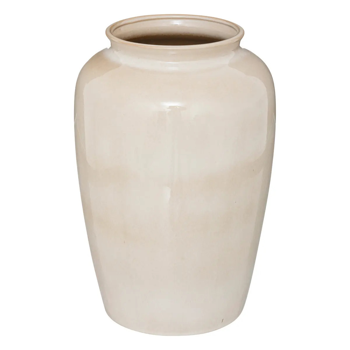 Vase Seav Keramik - beige - H29 -5 cm Atmosphera Beige