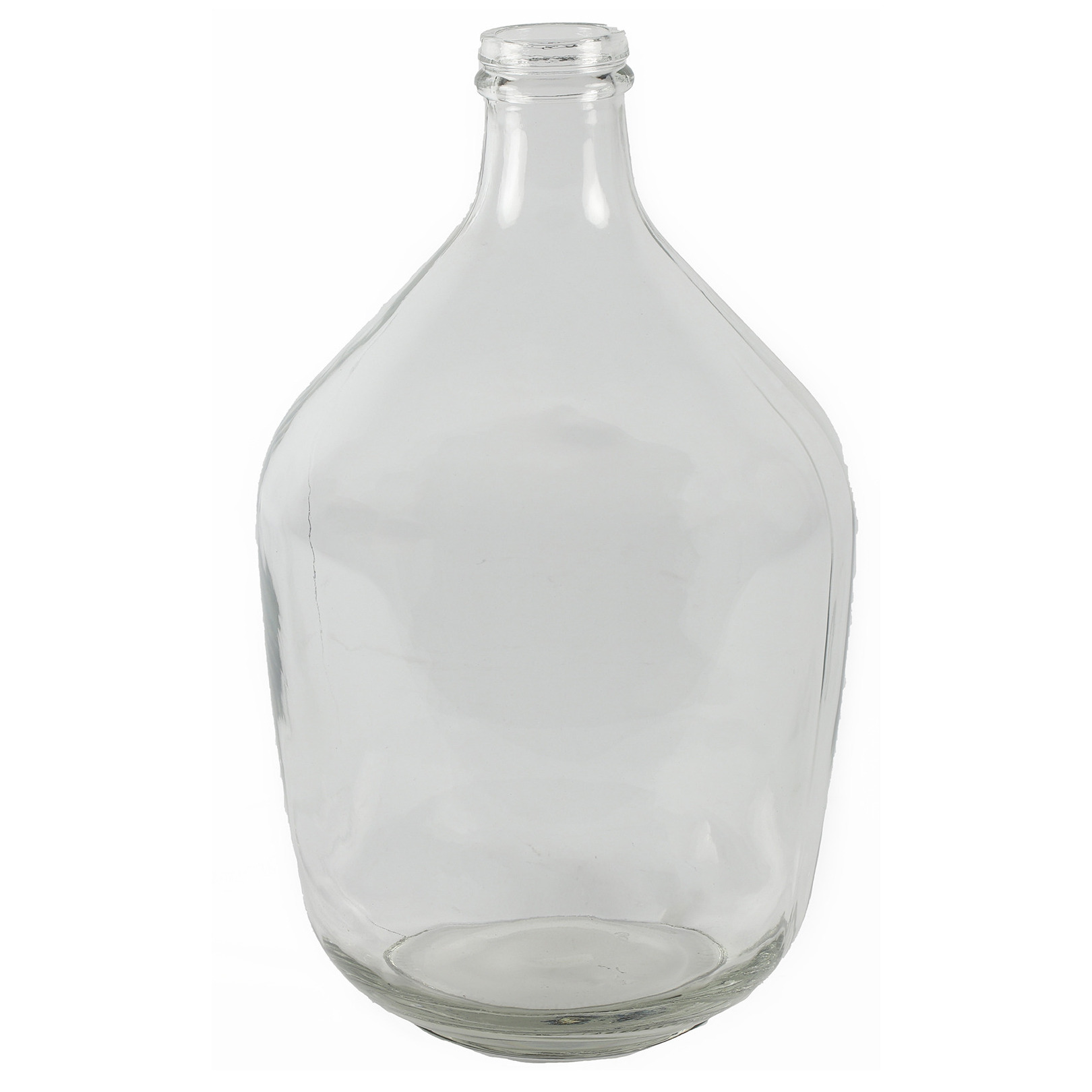 Countryfield vaas - helder transparant - glas - fles - D23 x H38 cm -