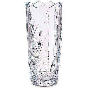giftdecor Vase aus geschliffenem Glas, 19,5 cm