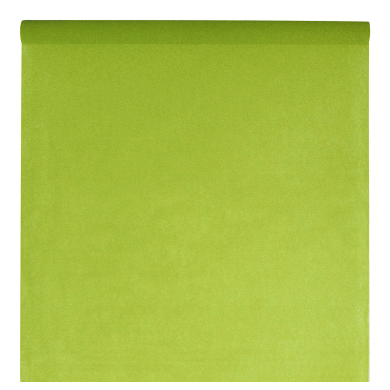 Santex Tafelkleed op rol - polyester - groen - 120 cm x 10 -
