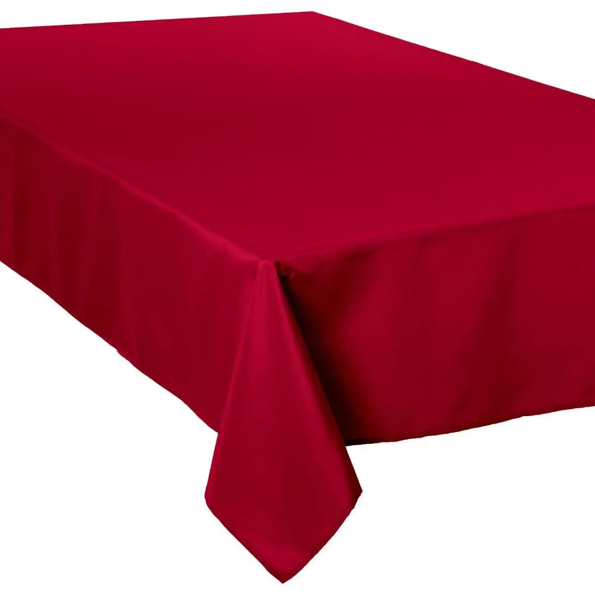 Atmosphera Tafelkleed rechthoekig 300 x 150 cm rood polyester -