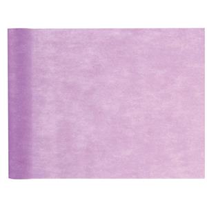 Santex Tafelloper op rol - polyester - lila paars - 30 cm x 10 -