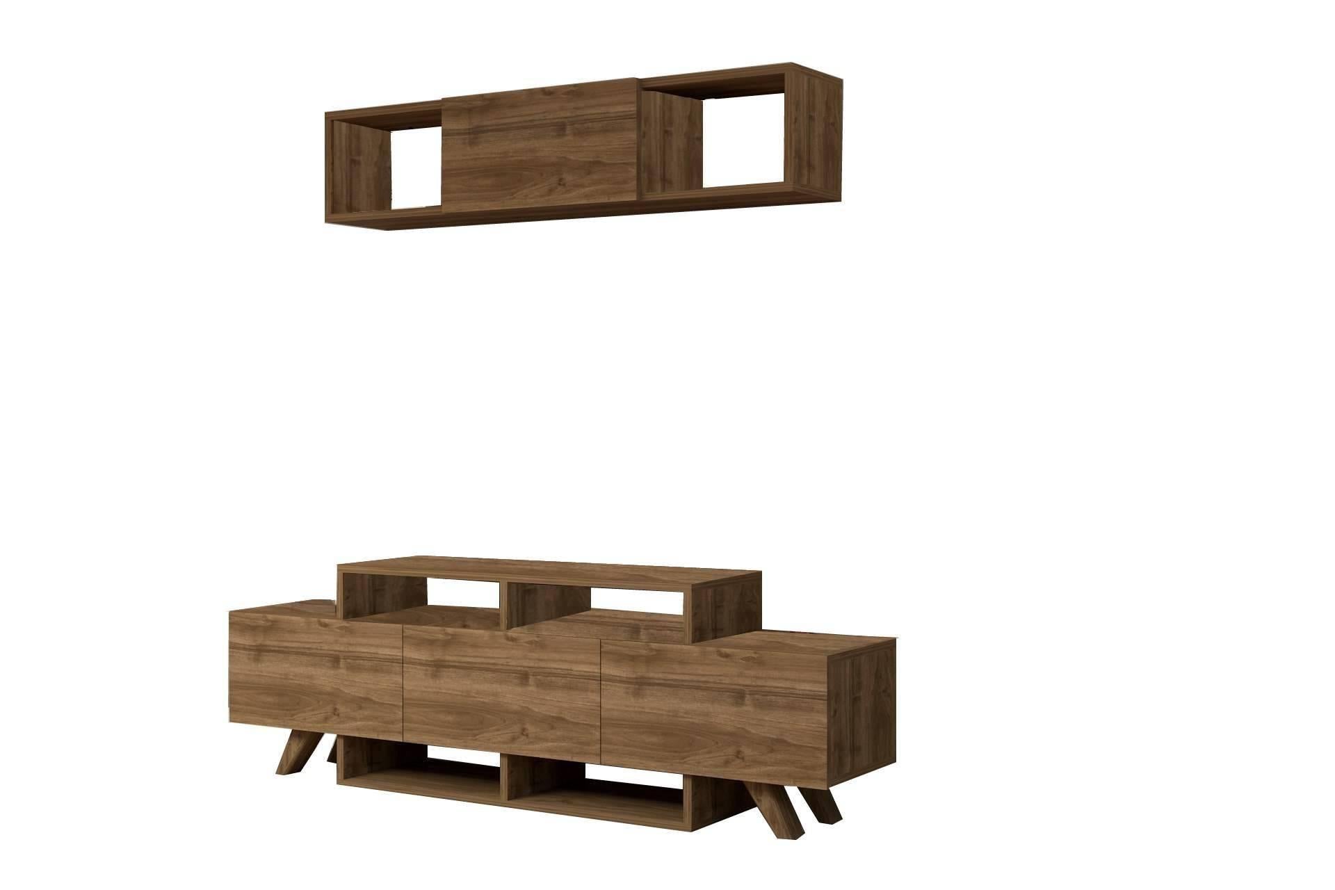 Kalune Design TV-meubel Tani met Wandplank | 