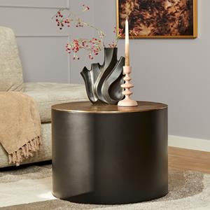 Het Steigerhouthuis Salontafel Fiore | Black/Gold