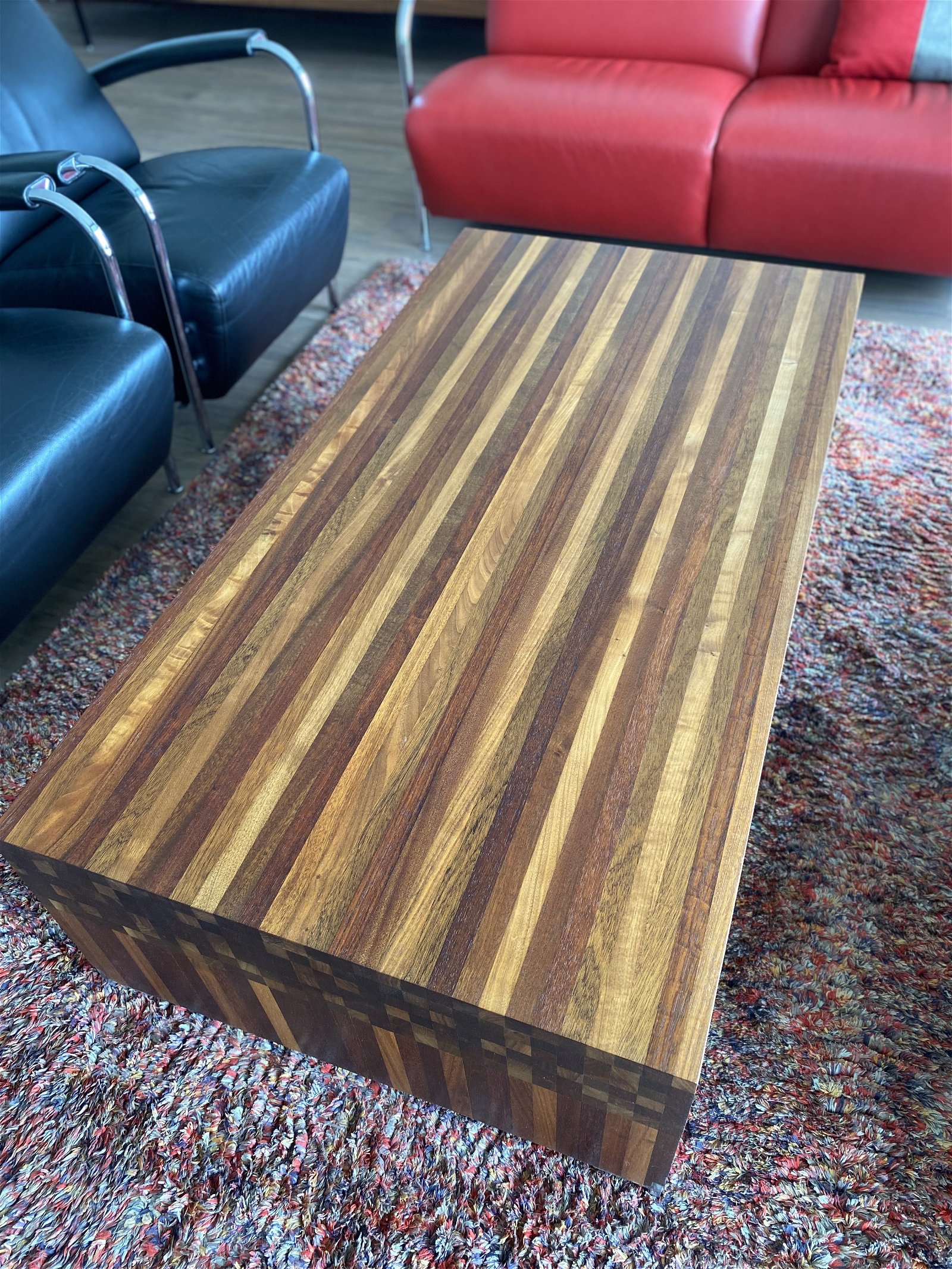Leolux salontafel hout Wood - Tweedehands