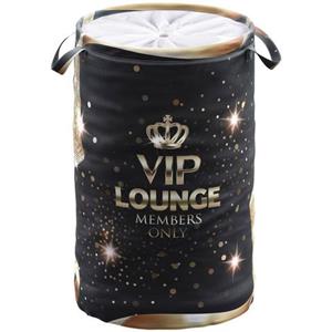 Sanilo Wäschekorb VIP-Lounge, 60 Liter, faltbar, mit Sichtschutz und Griffen, kräftige Farben