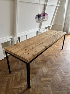 Whoppah Industriële eettafel Wood/Metal - Tweedehands