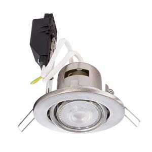 dekolight Deko Light Deneb 110016 Plafondinbouwring LED, Halogeen GU10 50 W Zilver