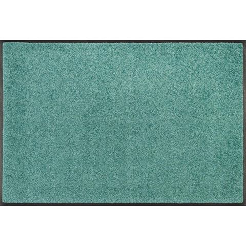 Fußmatte wash+dry Schmutzfangmatte Trend-Colour Salvia Green, wash+dry by Kleen-Tex, Höhe: 7 mm