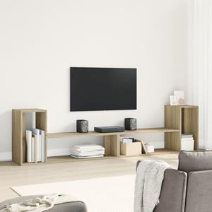 vidaXL TV-Schrank TV-Schränke 2 Stk. Sonoma-Eiche 100x30x50 cm Holzwerkstoff (1-St)