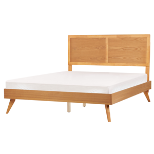 BELIANI Bed hout lichthout 160 x 200 cm ISTRES