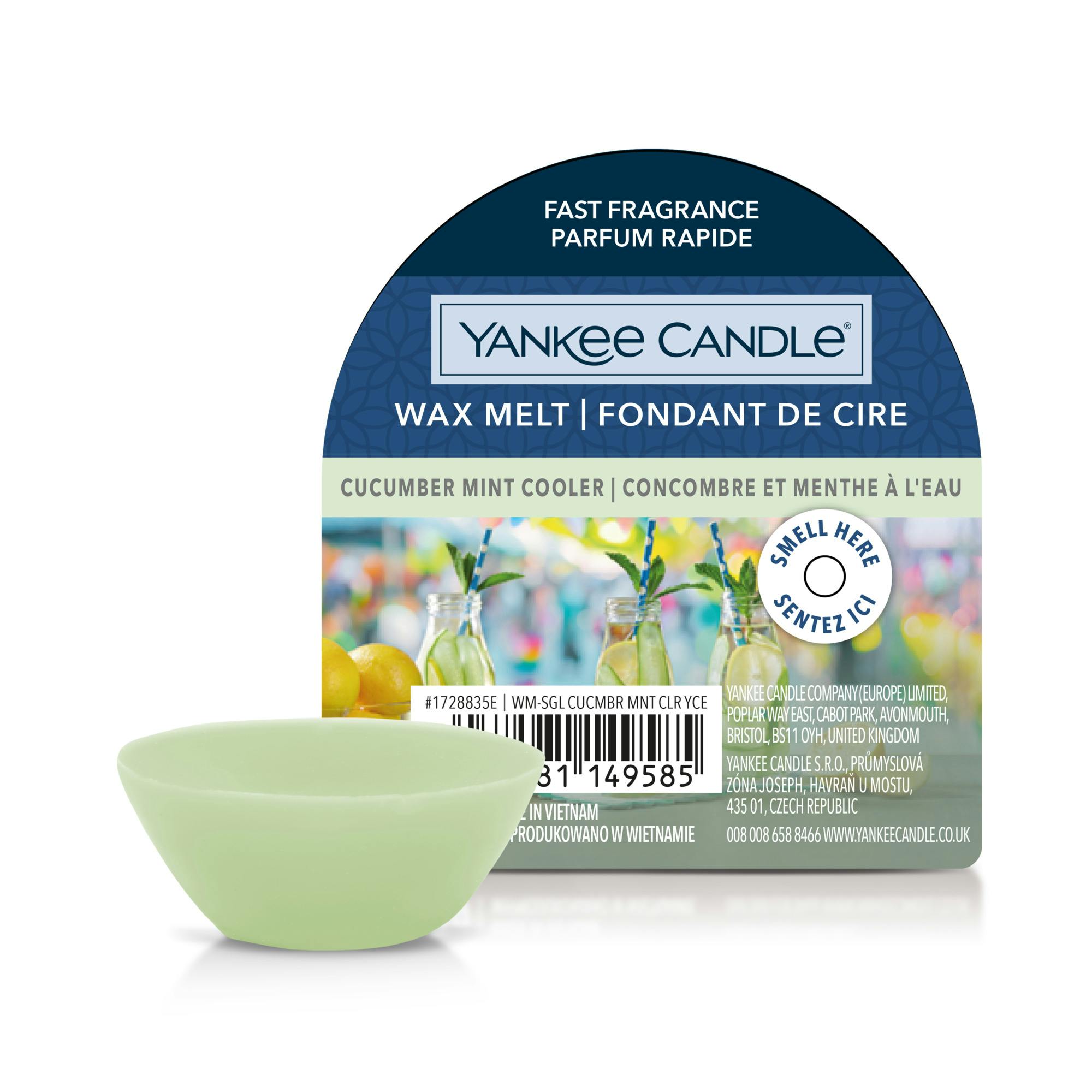Yankee Candle Wax Melt Cucumber Mint Cooler 22 g