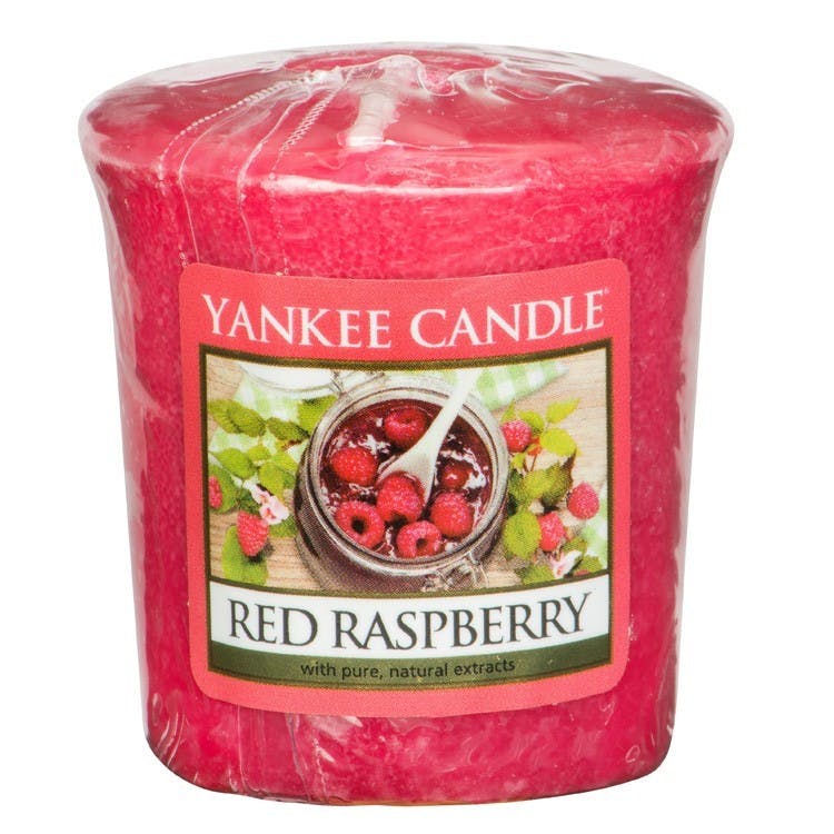 Yankee Candle Klassieke Mini -Rode Frambozenkaars 49 g