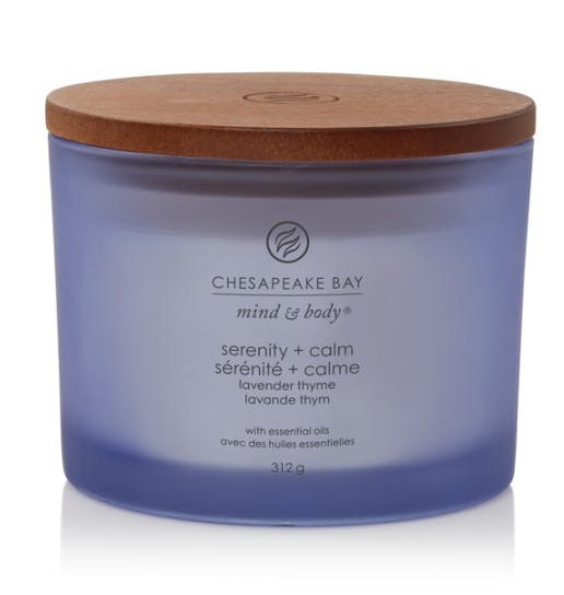 Chesapeake Bay Candle Mind & Body Serenity & Calm - Lavender Thyme Duftkerze
