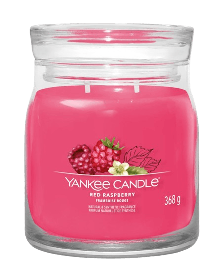 Yankee Candle Signature Medium Jar Red Raspberry 368 g