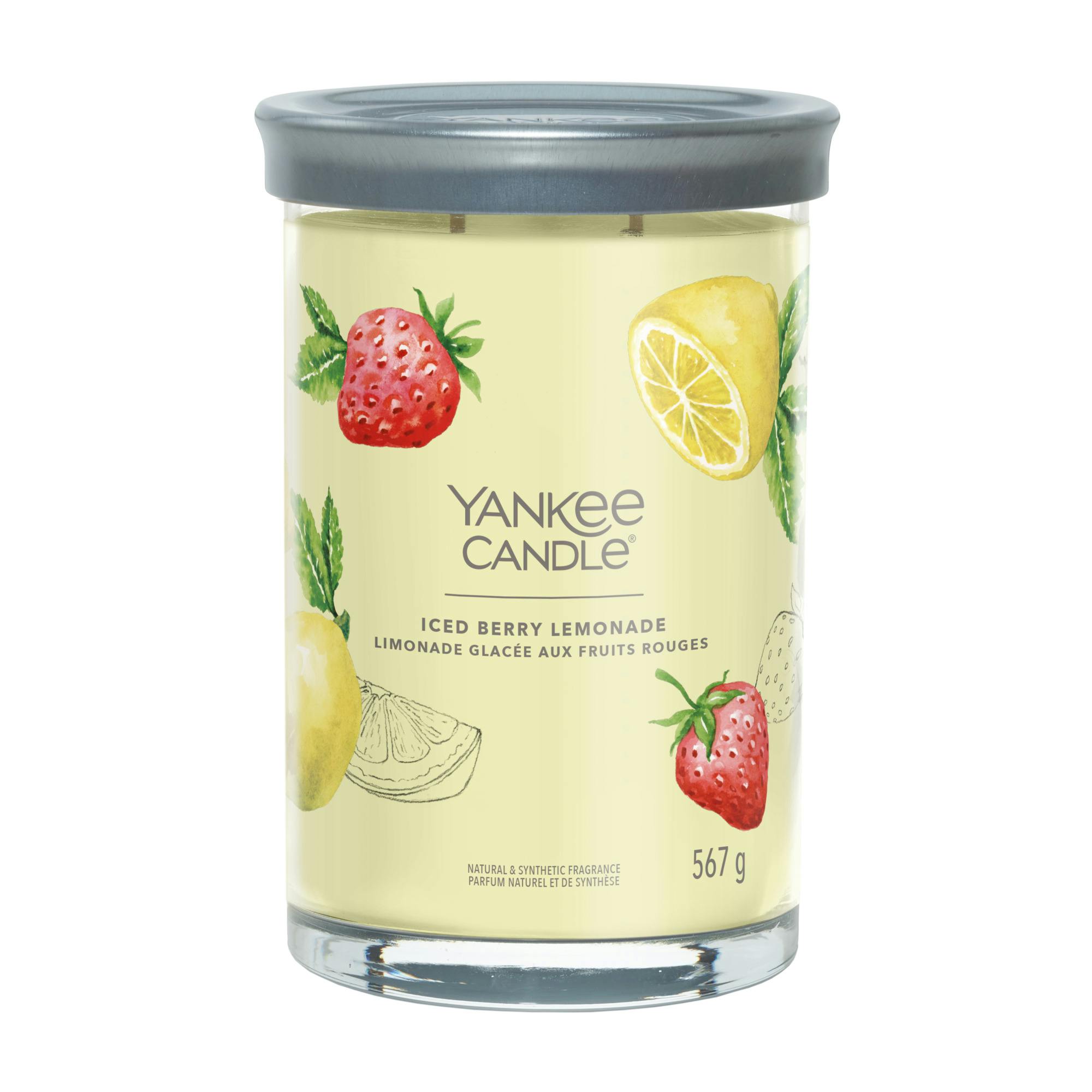 Yankee Candle Signature Large Tumbler Iced Berry Lemonade 567 g
