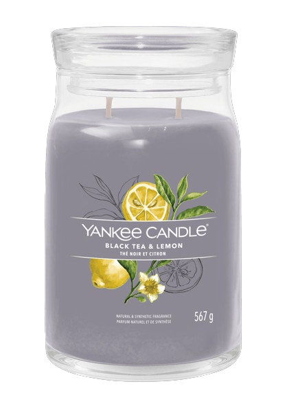 Yankee Candle Black Tea & Lemon Duftkerze