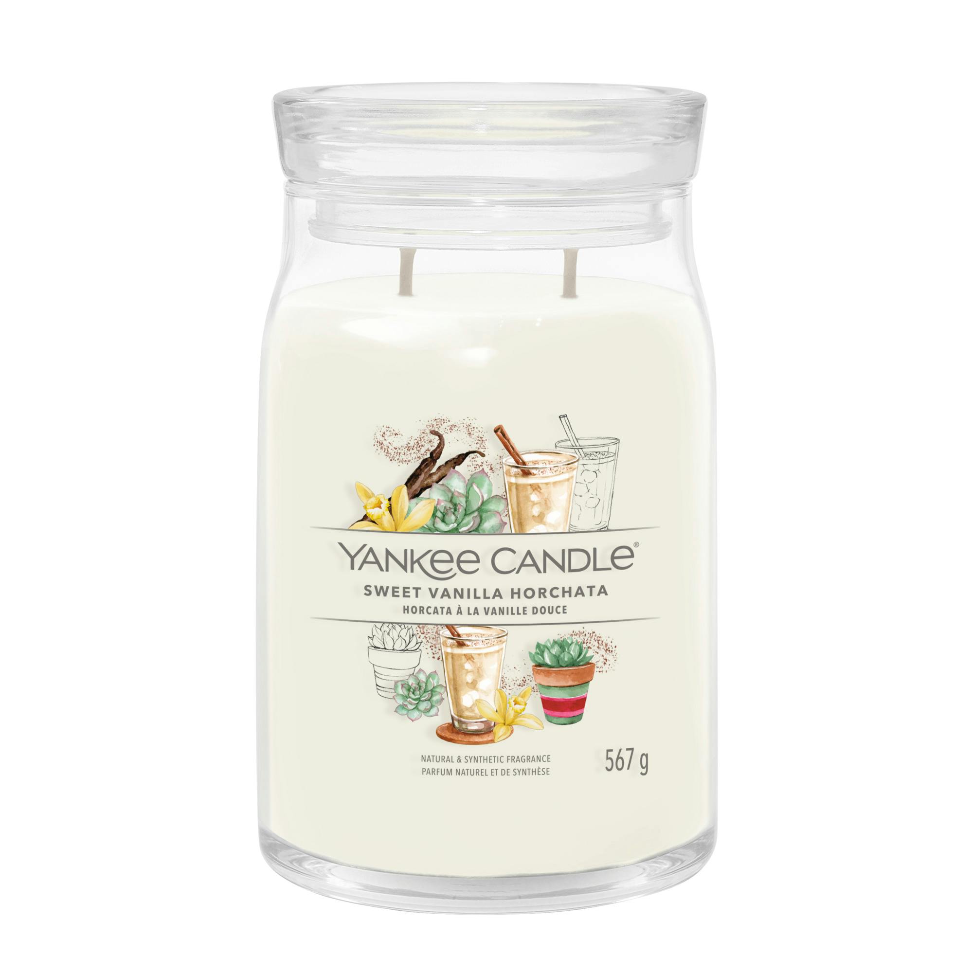 Yankee Candle Signature Large Jar Sweet Vanilla Horchata 567 g