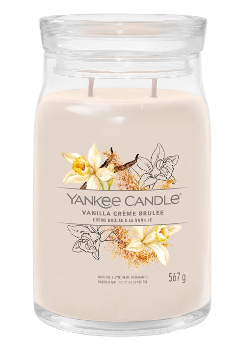 Yankee Candle Signature Large Candle Vanilla Creme Brulee 567 g