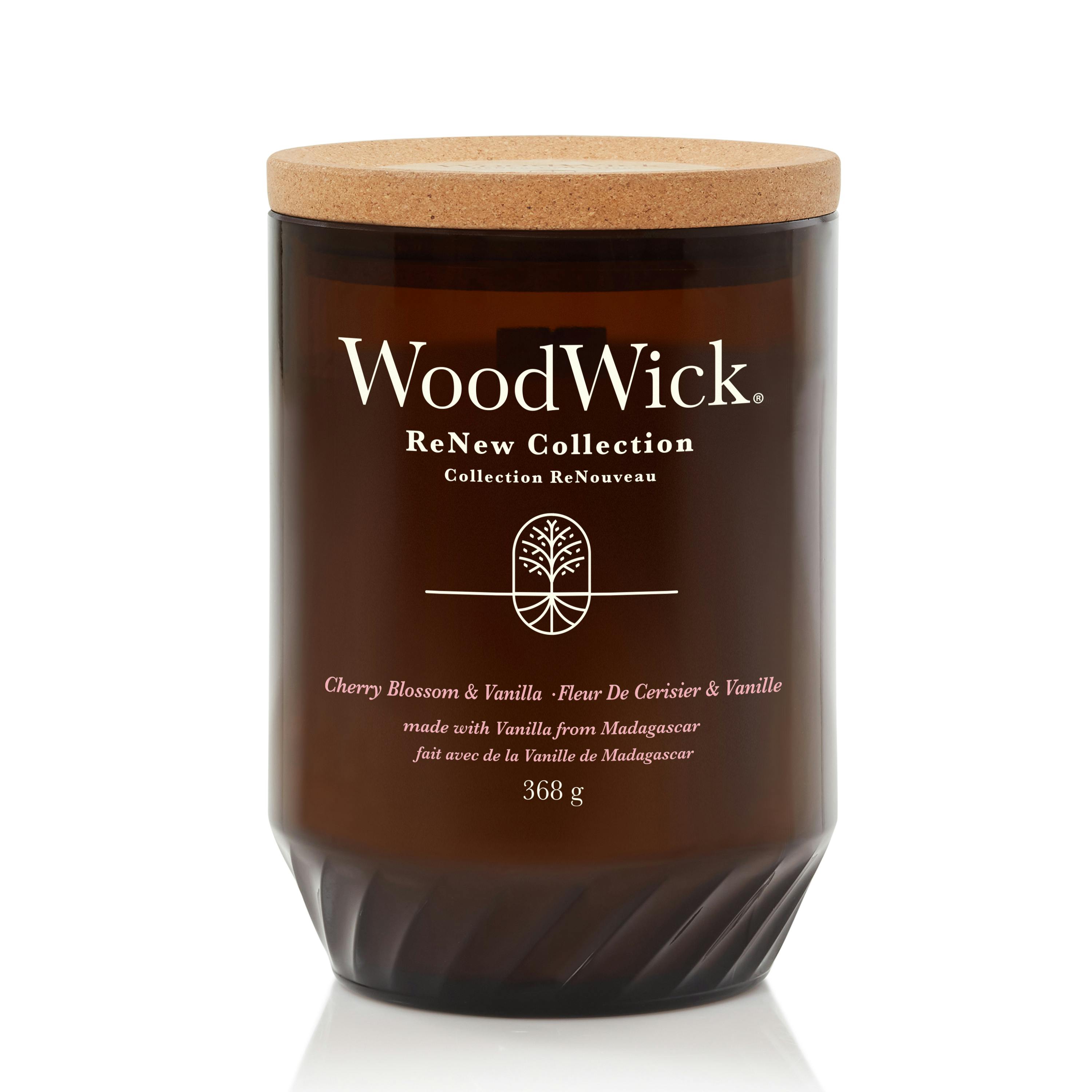 WoodWick Renew Geurkaars Cherry Blossom & Vanilla 368 g