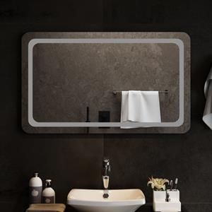 Bonnevie - LED-Badspiegel,Wandspiegel 100x60 cm vidaXL