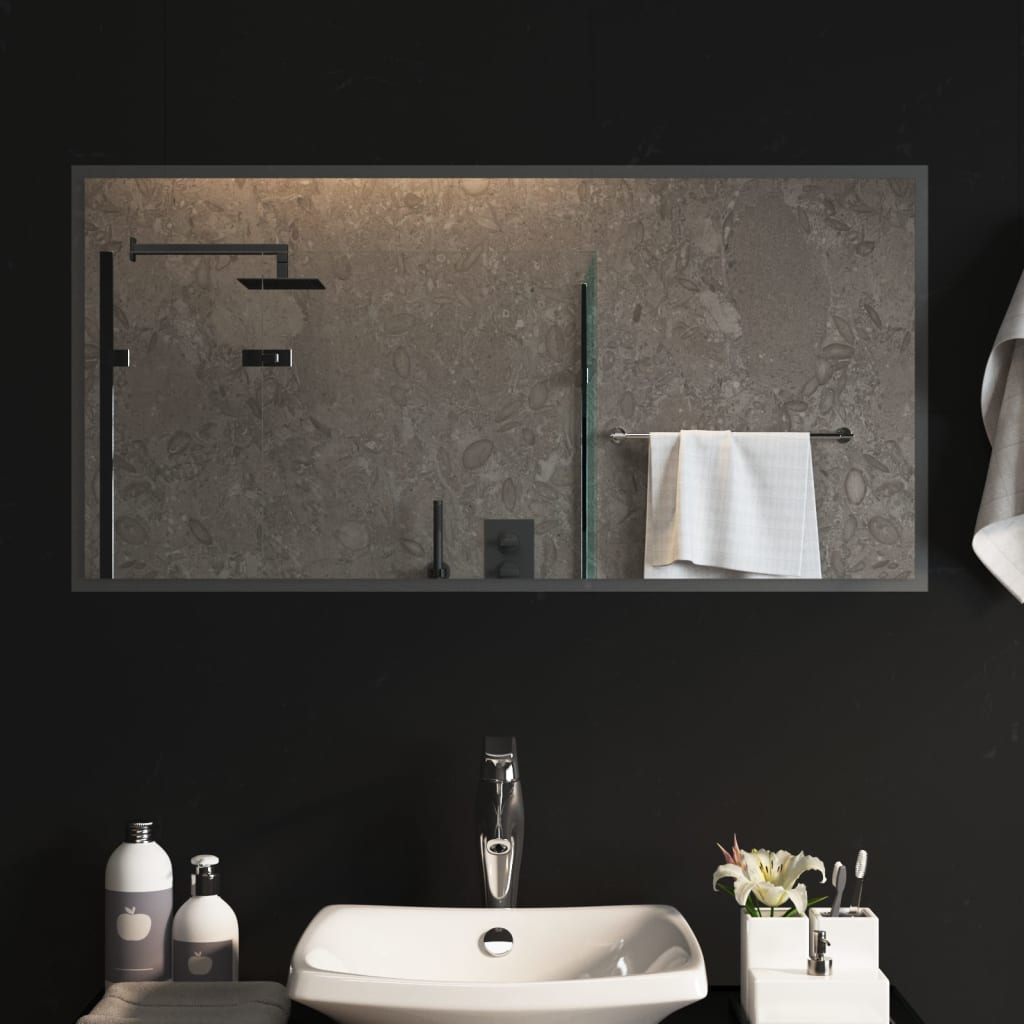 Bonnevie - LED-Badspiegel,Wandspiegel 100x50 cm vidaXL