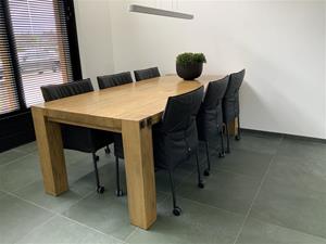 Whoppah Eiken eettafel Wood - Tweedehands