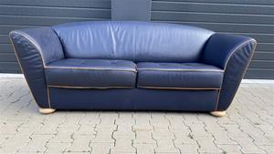 COR sofa Wood/Leather - Tweedehands