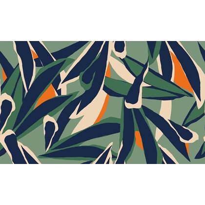 Mistral Home Tafelkleed-Outdoor-Afwasbaar-150x250 cm-Paradise-Groen