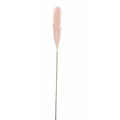 Mica Decorations pluimgras kunst steel|tak - pastel roze - 104 cm