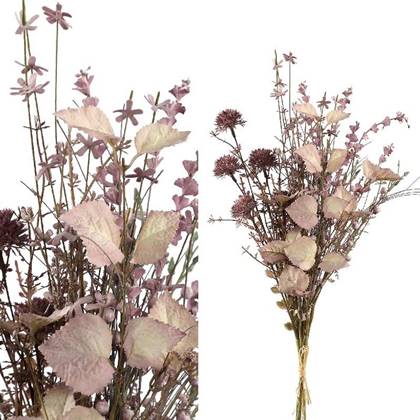 PTMD Twig Plant Lavendel Kunstboeket - 44 x 25 x 58 cm - Lichtpaars