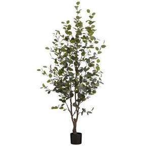 Mica Decorations Kunstplant Eucalyptusboom in Pot - H180 x Ø80 cm