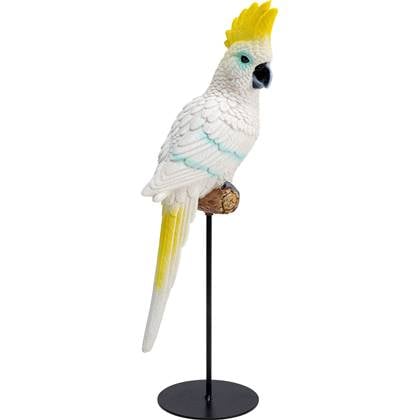 Kare Design Kare Decofiguur Parrot Cockatoo White