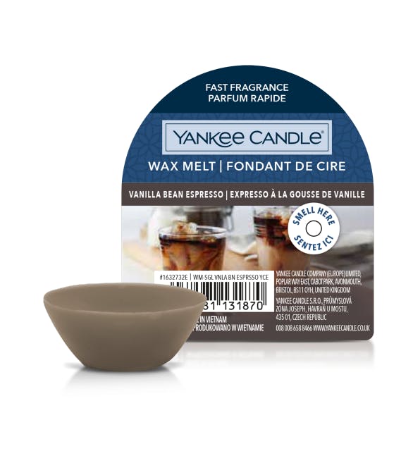 Yankee Candle Vanilla Bean Espresso Wax Melt Single Duftkerze
