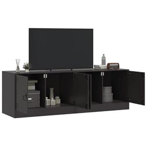 vidaXL Tv-meubelen 2 st 67x39x44 cm staal zwart
